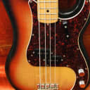 Fender  P Bass 1974 Sunburst rare “A” spec neck & BADASS Bridge