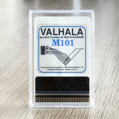 Korg M1 M1/R Valhala M101 ROM Data Card // Rare