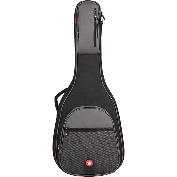 Acoustic Guitar Gig Bag Padded Case Back Straps Road Runner Boulevard Series New Free Shipping