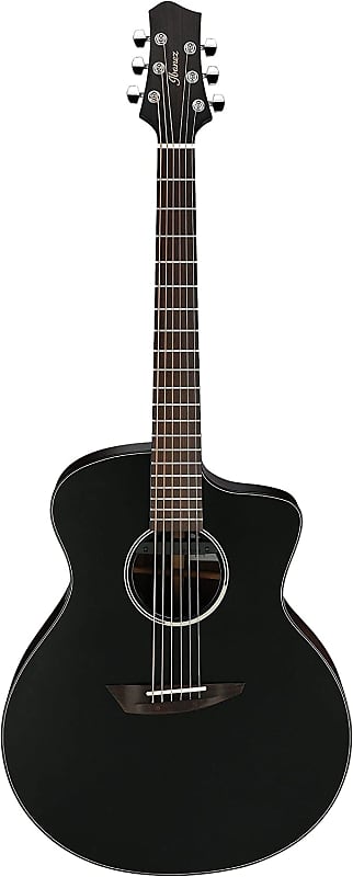 Ibanez Jon Gomm Signature JGM5 Acoustic-Electric Guitar  - Black Satin Top image 1