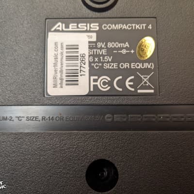 Alesis CompactKit 4 4-Pad Portable Tabletop Drum Kit image 5