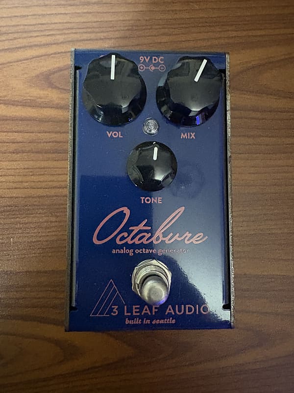 Octabure 3 leaf audio オクターバー 2019モデル 3Leaf Audio Reintroduces the Octabvre Mini Octave Pedal – No