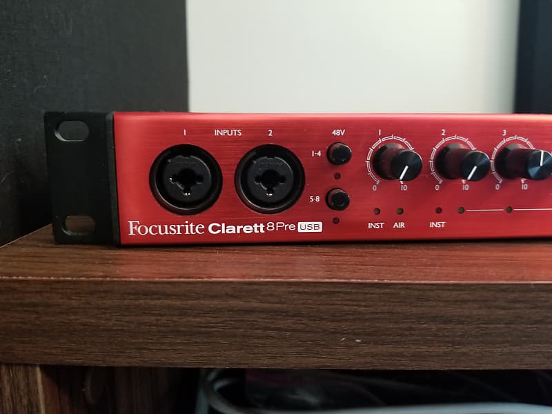 Focusrite Clarett 8Pre USB Audio Interface