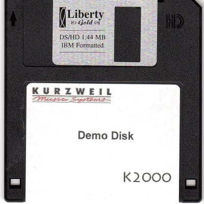 Kurzweil K2000 Demo Disk