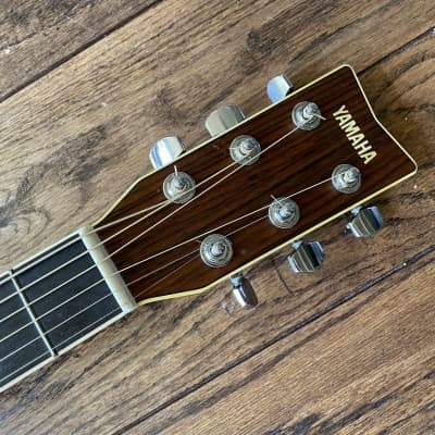 1980s Yamaha FG-350D Acoustic Dreadnought Guitar Natural Nippon