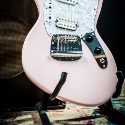 Cij 2002 Fender Jagstang Guitar Shell Pink Designed By Kurt Cobain Jag-Stang image 8