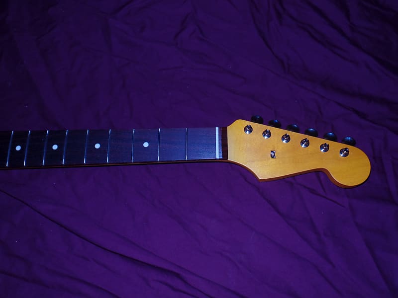 1950s hand finished closet classic 9.5 C shaped Stratocaster Allparts Fender Licensed rosewood  neck image 1