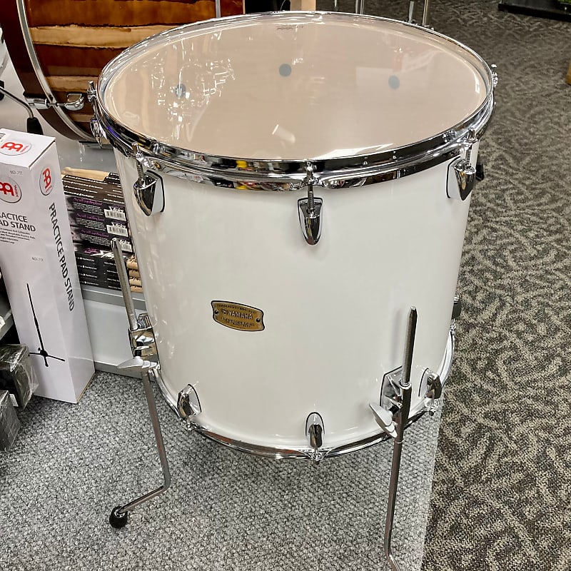 Yamaha Stage Custom Birch Floor Tom 16x15 Pure White Reverb