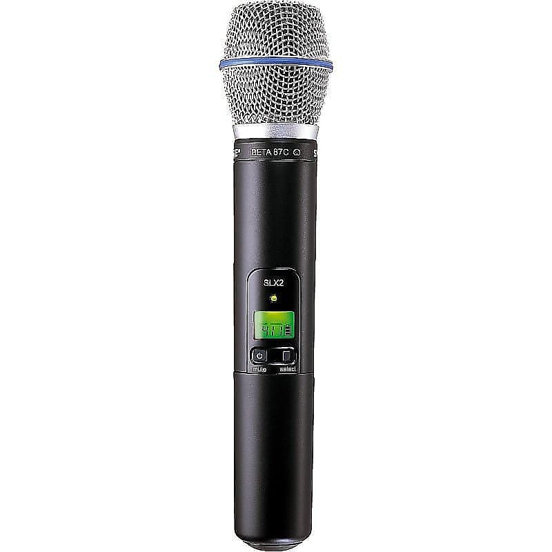 Shure SLX2/BETA87C Handheld Transmitter w/ BETA87C Capsule