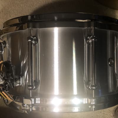 Pearl Philharmonic Cast Aluminum snare 14 x 6.5 Free Shipping image 12
