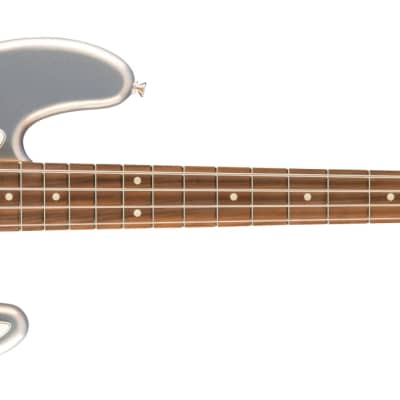 Fender Player Series 4-String Electric Jazz Bass Guitar in Silver Finish image 1