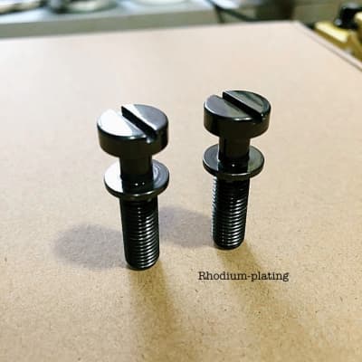 Gibson Brass Studs with  Aluminum Stop bar tail piece image 3