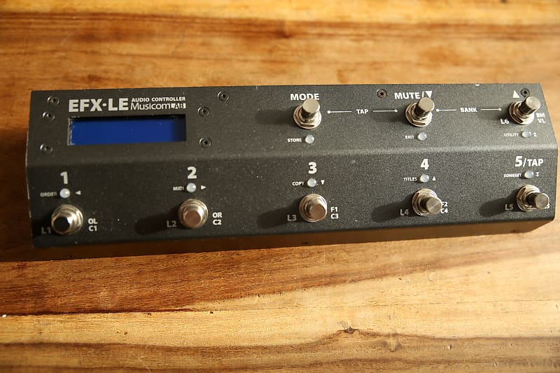 Musicom Lab EFX-LE Pedalboard Controller Switcher