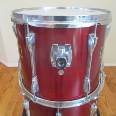 Yamaha Stage Custom 12 X 10 Rack Tom, Cherry Lacquer, Birch Shell, Pro Heads - Excellent! image 5