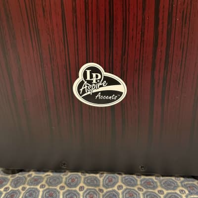 LP Aspire Accents Cajon - Darkwood Streak, w/Bag image 2