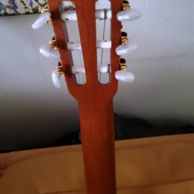 Godin La Patrie classical guitar 2000-teens, gloss natural woods, needs light repair image 15