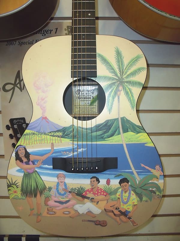 Martin Hawaiian X 134/500 Acoustic Guitar Limited Edition