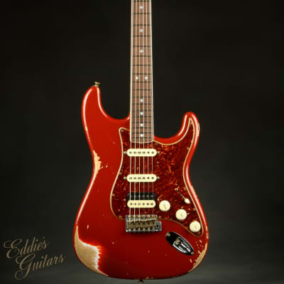 Fender Custom Shop Limited Edition 1967 HSS Stratocaster Heavy Relic - Bright Amber Metallic image 3