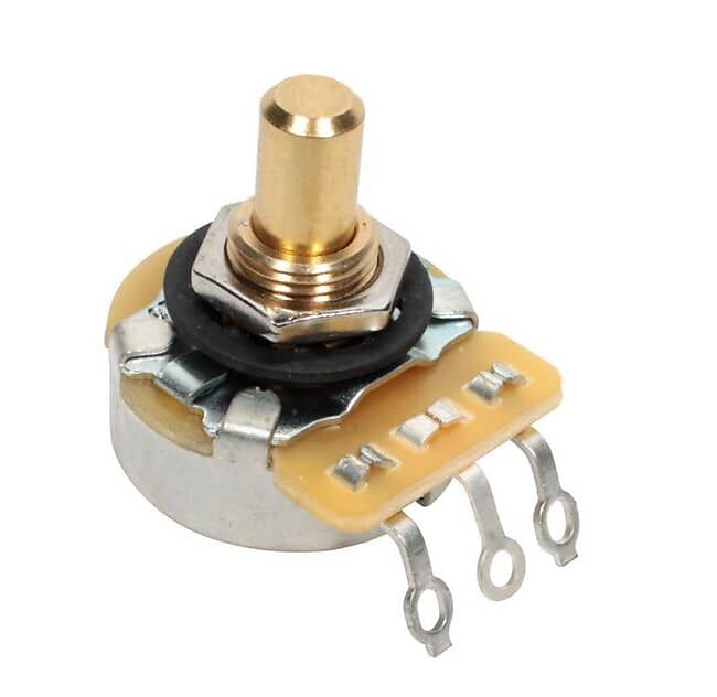 Potentiometer Cts 250k Solid Shaft - 15.9oz - Linear Taper - 