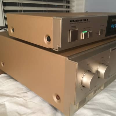Marantz Marantz PM 54 Amplifier And Stereo Synthesized Tuner St440 Bundle 1985-1995 image 2