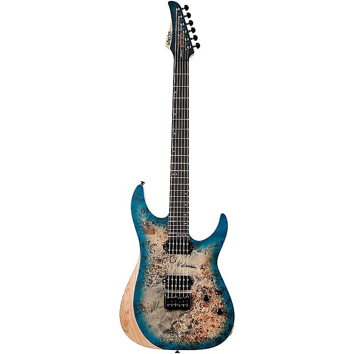 Schecter Reaper 6 2022 Satin Sky Burst | Reverb