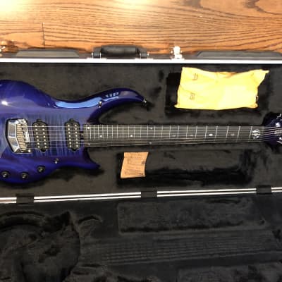 Ernie Ball Music Man John Petrucci Signature Monarchy Series Majesty 7 2018 - Imperial Blue image 9