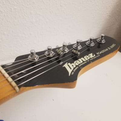 Ibanez Roadstar II 2 Black 1985 HSS Maple Fretboard MIJ Made | Reverb