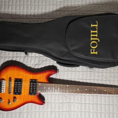 Volgoa Headless Guitar - Brand New w/Pro Setup &amp; Gig Bag | Reverb