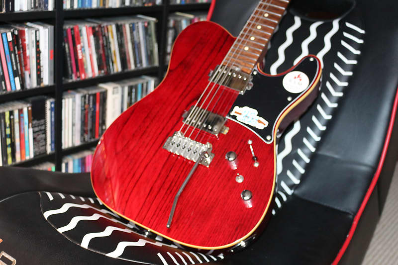 Bacchus Global Tactics 24 Telecaster Style Guitar - See-Through Cherry Red  | Reverb UK