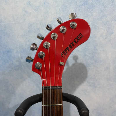 Fernandes ZO-3 mini travel guitar 2000s Red W/Gigbag image 3
