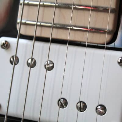 FENDER "Jack White Triplecaster, Maple Fingerboard, Black" HARDCASE image 7