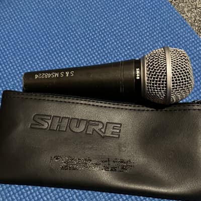 Vintage Shure SM48 Dynamic Lo Z Vocal Microphone w/ Shure case/bag - Can’t get it to work