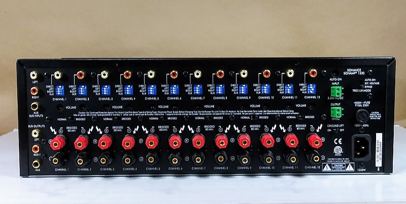 Sonance Sonamp 1230 12 Channel popular Power Amplifier