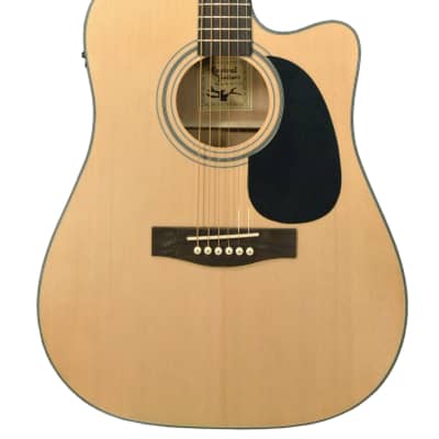 Revival  RG-10CE Dreadnaught Cutaway Spruce Top Mahogany 6-String Acoustic-Electric Guitar image 3