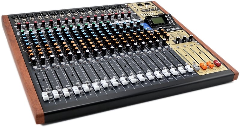 TASCAM Model 24 Multi-Track Live Recording Console w/ USB Audio Interface + Analog Mixer MODEL 24 image 1