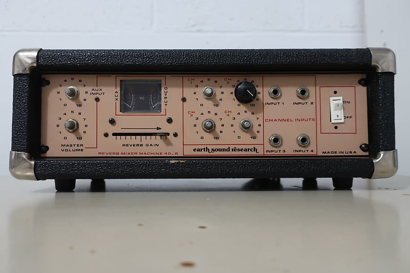 Vintage 1970s Earth Sound Research Reverb Mixer Machine 4D_R | Reverb