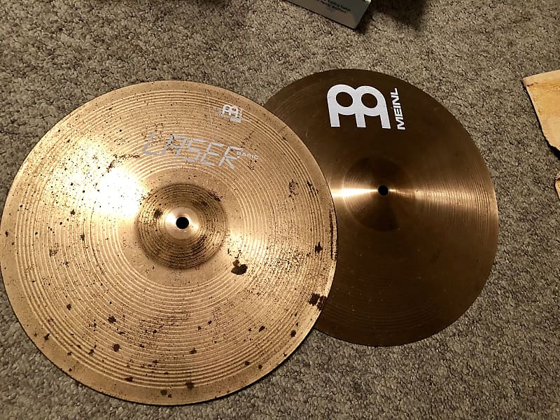 MEINL　LASER　へヴィハイハット Meinl Laser Hi hats (pair) | Reverb