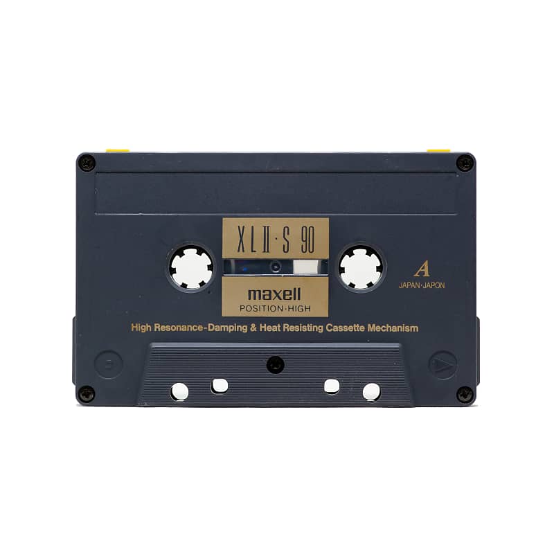 10 PACK: Maxell XLII-S 90 Type II Cassette Tapes w/ Cases (Blank