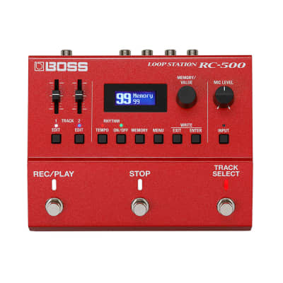 Boss RC-500 Loop Station Phrase Recorder Guitar Effects Pedal