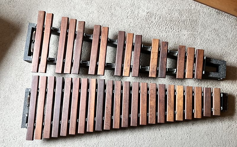 Deagan Marimba bars 352 ? 1930-1950 - Rosewood | Reverb