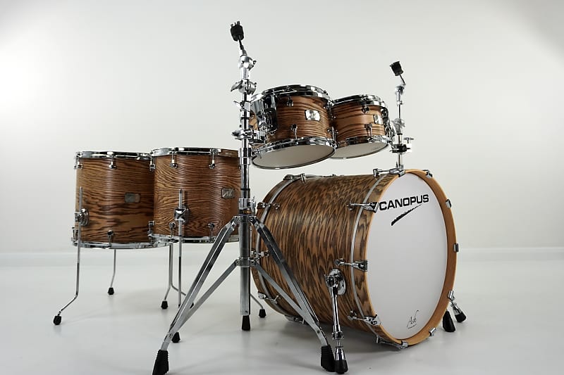 Canopus 5-Piece Ash Drum Kit | Reverb