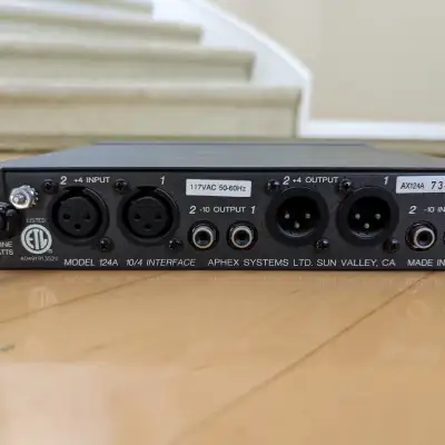 Aphex 124A - Professional Audio Level Interface (-10 to +4) image 2