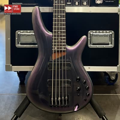 Ibanez SR505E-BAB Bass with Rosewood Fretboard - Black Aurora Gloss for sale