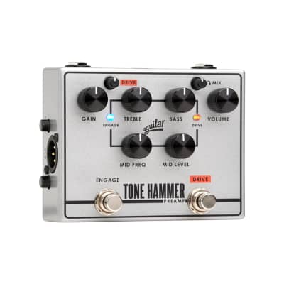 ベース Aguilar Tone Hammer Preamp V2, AG Preamp Aguilar Tone Hammer Preamp V2 – Chicago Music Exchange