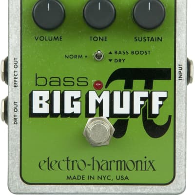 Electro Harmonix Bass Big Muff Pi Distortion Pedal image 1