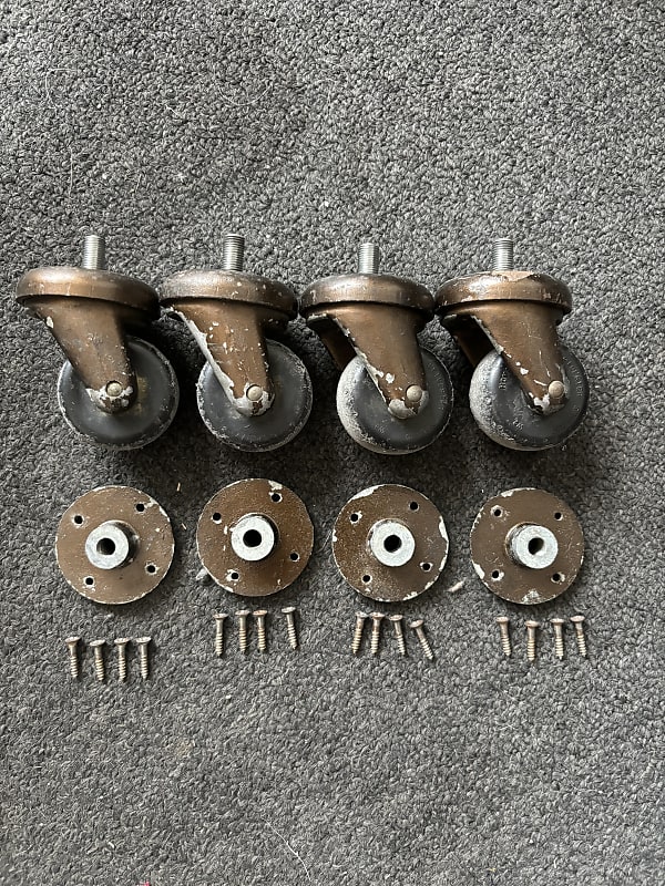 Set of 4 1971 HOMA casters FOR VINTAGE MARSHALL Reverb