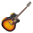 Takamine GJ72CE-BSB G-Series G70 Cutaway Acoustic Electric Guitar in Brown Sunburst Finish
