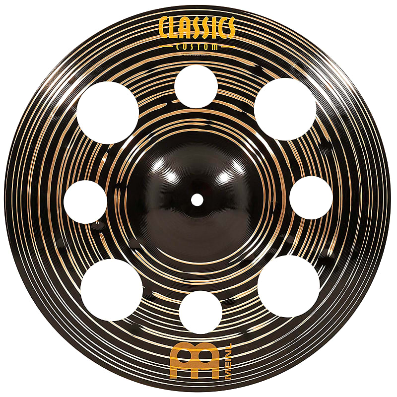 Meinl 16" Classics Custom Dark Trash Stack Cymbals (Pair) 2019 image 1