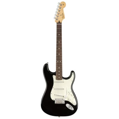 Fender Player Stratocaster Electric Guitar (Black, Pau Ferro Fretboard) image 3