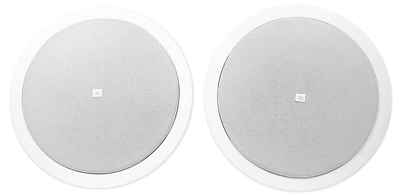 (2) JBL CONTROL 26CT 6.5&quot; 60w 70v Commercial Ceiling Speakers For Restaurant/Bar  			